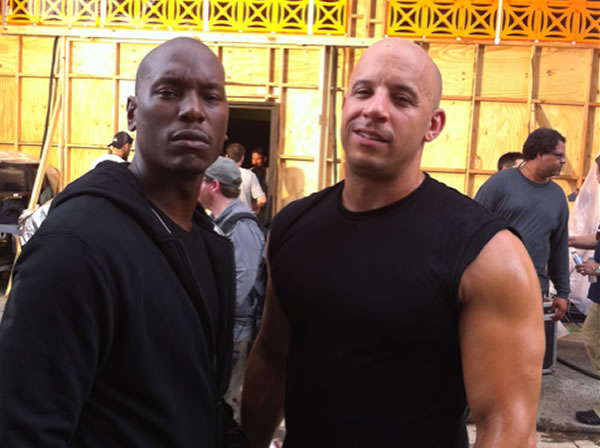 Fast Five 2011 Dwayne Johnson Elsa Pataky