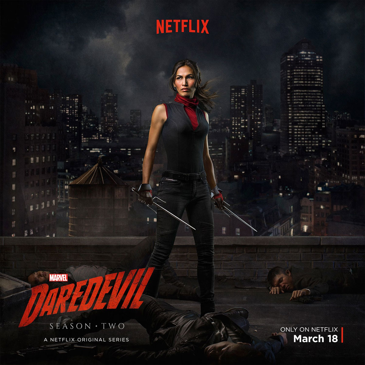 DAREDEVIL New Season Two Trailer & Image Highlight Elektra