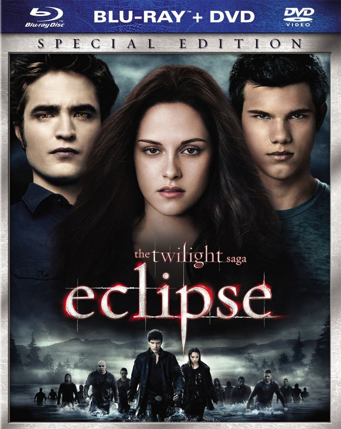 The Twilight Saga: Eclipse Blu-ray DVD Combo Box Cover