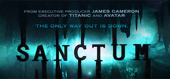 Sanctum 2011, Movie Trailer Header