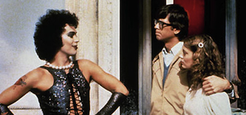 Tim Curry, Susan Sarandon, Barry Bostwick, The Rocky Horror Picture Show, header