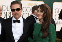 Angelina Jolie, Brad Pitt, Golden Globe 2011, 02