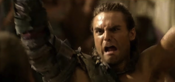 Dustin Clare, Spartacus: Gods of the Arena