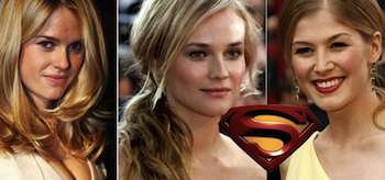 Alice Eve, Diane Kruger, Rosamund Pike, Superman: The Man of Steel