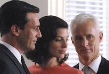 Jon Hamm, Jessica Pare, John Slattery, Mad Men