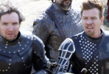 Ewan McGregor, Eddie Marsan, Jack the Giant Killer, Set 02