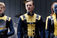Lucas Till, Michael Fassbender, Jennifer Lawrence, X-Men: First Class