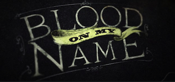 Blood on My Name Logo
