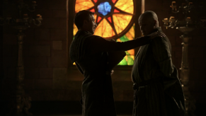 Conleth Hill, Aidan Gillen, Game of Thrones, The Wolf and the Lion
