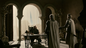 Mark Addy, Nikolaj Coster-Waldau, Game of Thrones, Lord Snow, 01