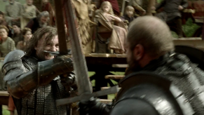 Rory McCann, Conan Stevens, Game of Thrones, The Wolf and the Lion, 01