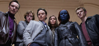 James McAvoy, Michael Fassbender, Rose Byrne, Caleb Landry Jones, Lucas Till, Jennifer Lawrence, X-Men: First Class, 2011