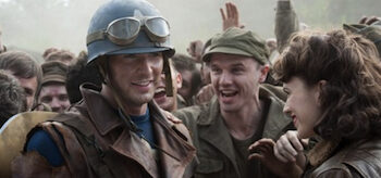 Chris Evans, Hayley Atwell, Captain America: The First Avenger, 2011