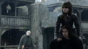 Isaac Hempstead-Wright, Natalia Tena, Game of Thrones, Fire and Blood, 01