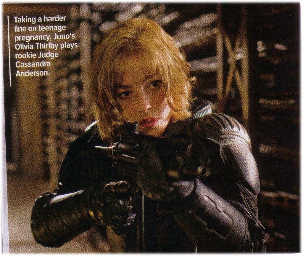 Olivia Thirlby, Dredd, Empire Magazine, September 2011, 01