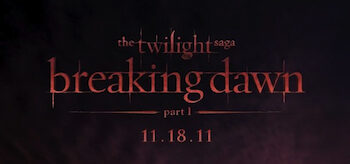 The Twilight Saga: Breaking Dawn - Part 1, 2011, Logo
