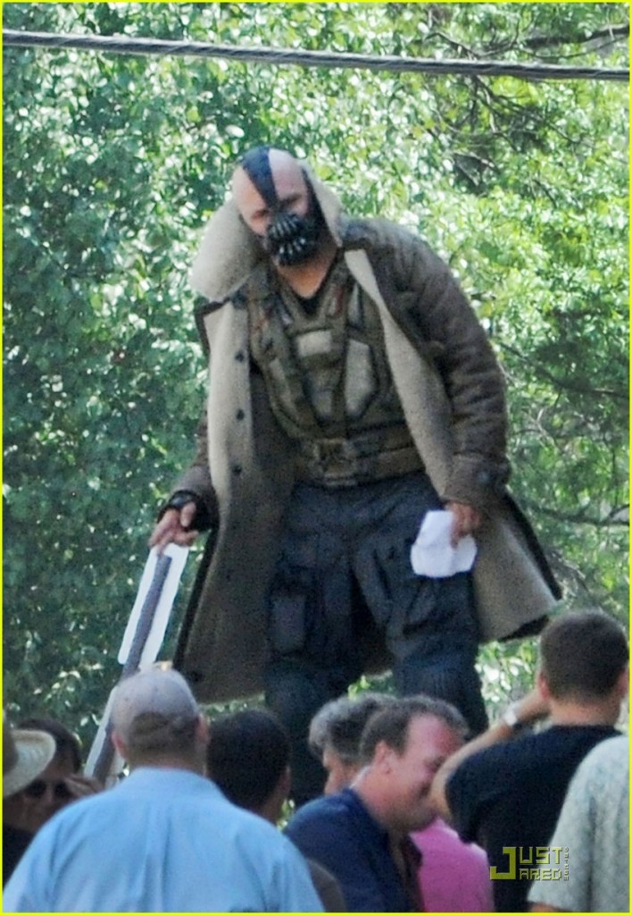 Tom Hardy, The Dark Knight Rises, 2012, Set, 03