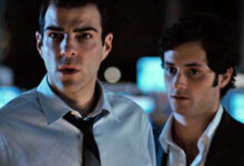 Zachary Quinto, Penn Badgley, Margin Call, 2011