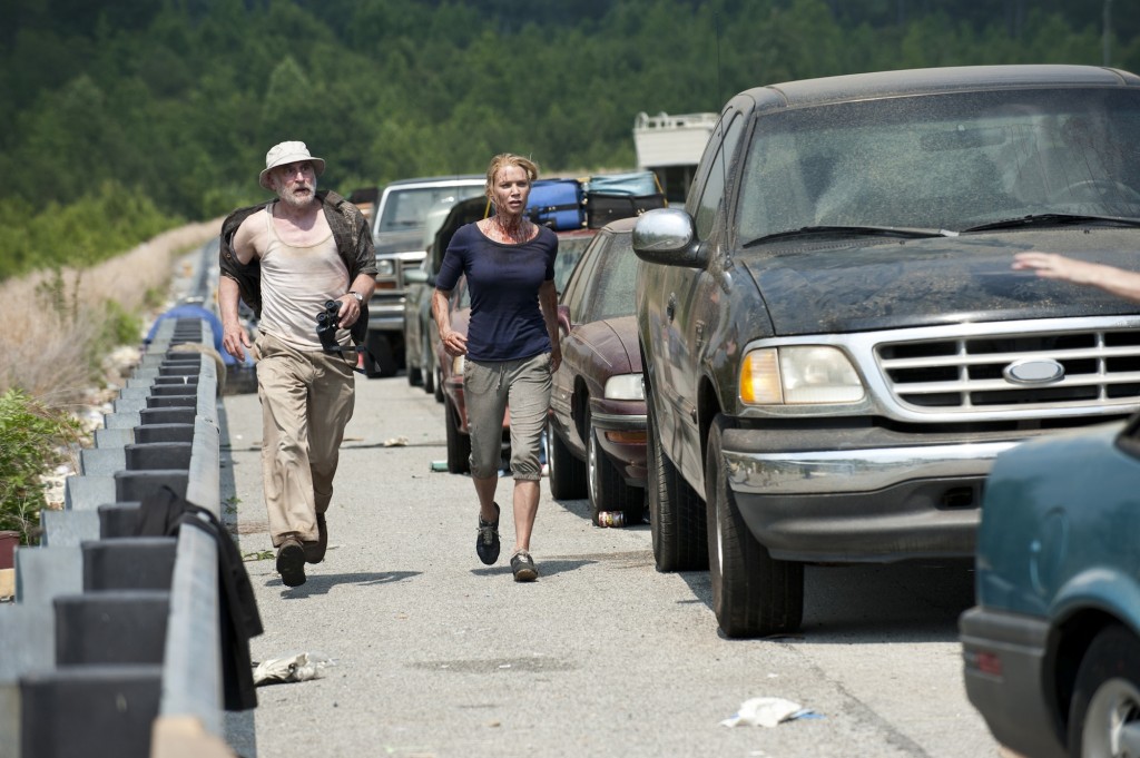 Jeffrey DeMunn, Laurie Holden, The Walking Dead, Miles Behind Us
