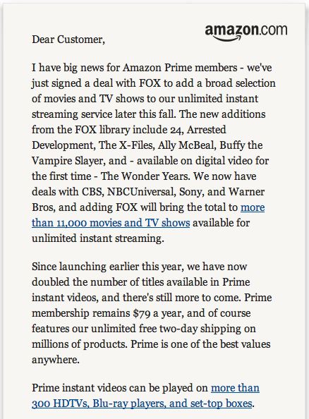 Amazon, Fox, Streaming Amazon Prime Jeff Bezos Letter, 01