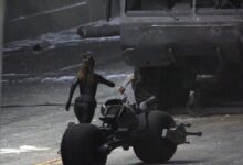 Anne Hathaway, Catwoman, HEMTT, Batpod, The Dark Knight Rises 2012, Set 01