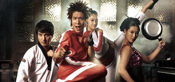 Brahim Achabbakhe, Cho Jae-Hyun, Yea Ji-won, Petchtai Wongkamlao, JeeJa Yanin, The Kick 2011