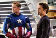 Chris Evans, Robert Downey Jr, The Avengers 2012, 01