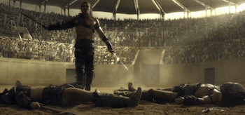 Dustin Clare, Spartacus Gods of the Arena, The Bitter End