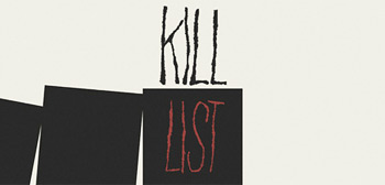 Kill List Mondo Movie Poster