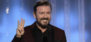 Ricky Gervais, Golden Globe Awards 2012