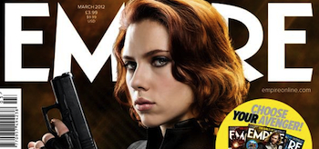 The Avengers, Black Widow, Empire Magazine Cover March 2012