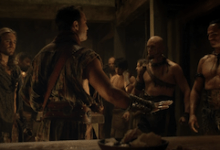 Dustin Clare, Nick Tarabay, Steve Dunlevy, Spartacus: Vengeance, Sacramentum