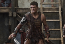 Liam McIntyre Spartacus Vengeance Wrath of the Gods
