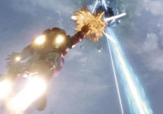 Iron Man destroying The Avengers