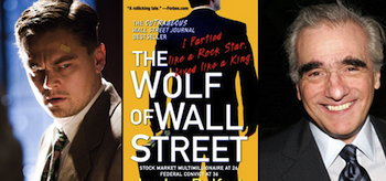 Leonardo DiCaprio Martin Scorsese The Wolf of Wall Street