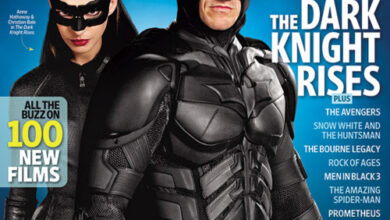 The Dark Knight Rises Entertainment Weekly Summer Movie Preview Cover April 2012