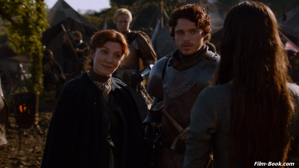 Michelle Fairley Gwendoline Christie Richard Madden Game of Thrones The Old Gods and the New