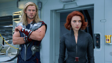 Thor Black Widow The Avengers