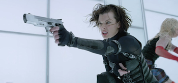 Milla Jovovich Resident Evil Retribution