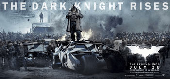 Bane The Dark Knight Rises Movie Banner