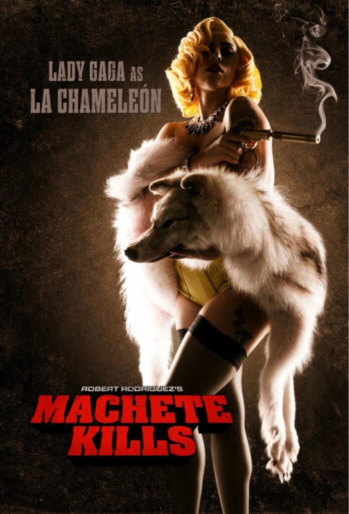 Lady Gaga Machete Kills movie poster