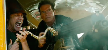 Arnold Schwarzenegger Johnny Knoxville The Last Stand