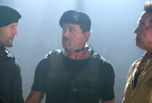 Jason Statham Arnold Schwarzenegger Sylvester Stallone The Expendables