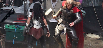 Jaimie Alexander Chris Hemsworth Thor The Dark World