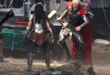 Jaimie Alexander Chris Hemsworth Thor The Dark World