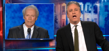 Jon Stewart Clint Eastwood The Daily Show