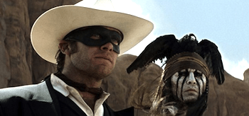 Johnny Depp Armie Hammer The Lone Ranger