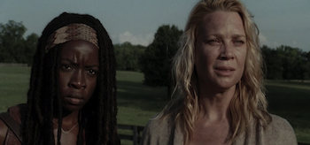Laurie Holden Danai Gurira The Walking Dead Walk With Me