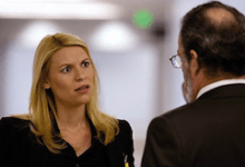Claire Danes Mandy Patinkin Homeland The Choice