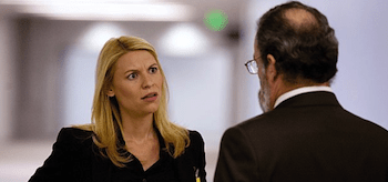 Claire Danes Mandy Patinkin Homeland The Choice